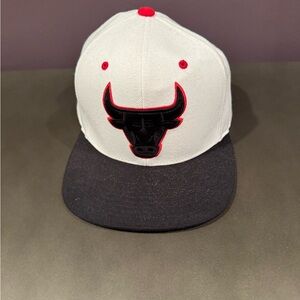 White and Black Structured Baseball Hats